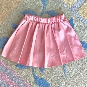 NWOT! Pink Pleated Skort!